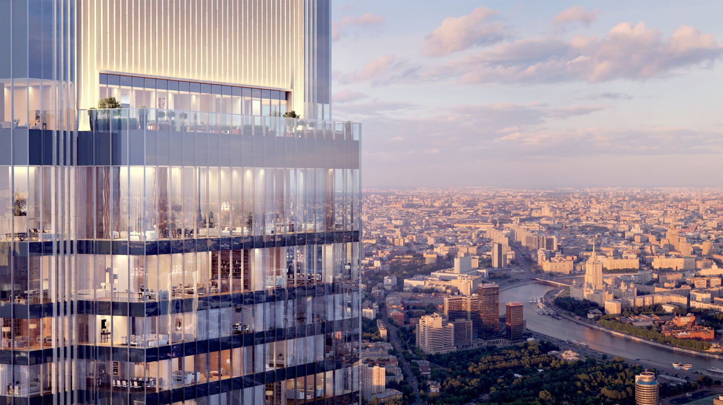 Стеклопакеты Modern Glass на проекте Neva Towers Москва 2.jpg