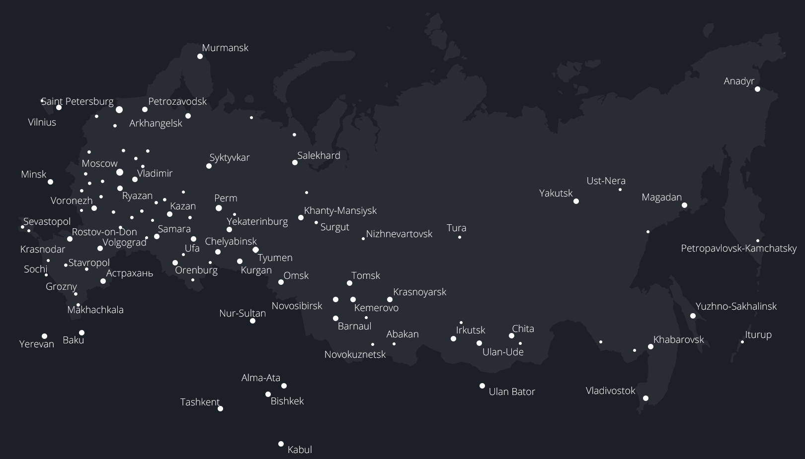 Карта присутствия Modern Glass (en).png Карта присутствия Modern Glass (en).png