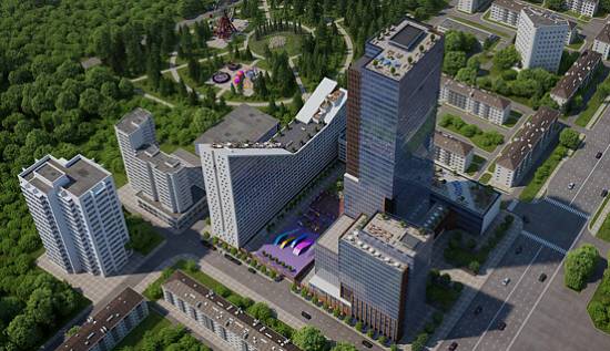 Первый небоскреб Уфы