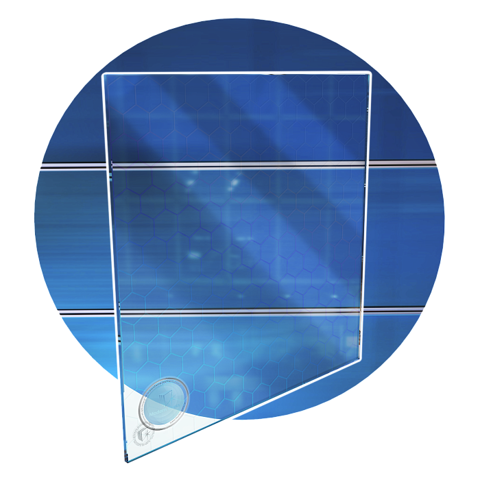 Стекло с защитой от ЭМИ