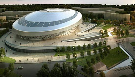 Ледовый комплекс Humo Arena в Ташкенте